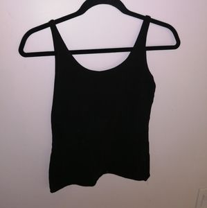 Black tank top